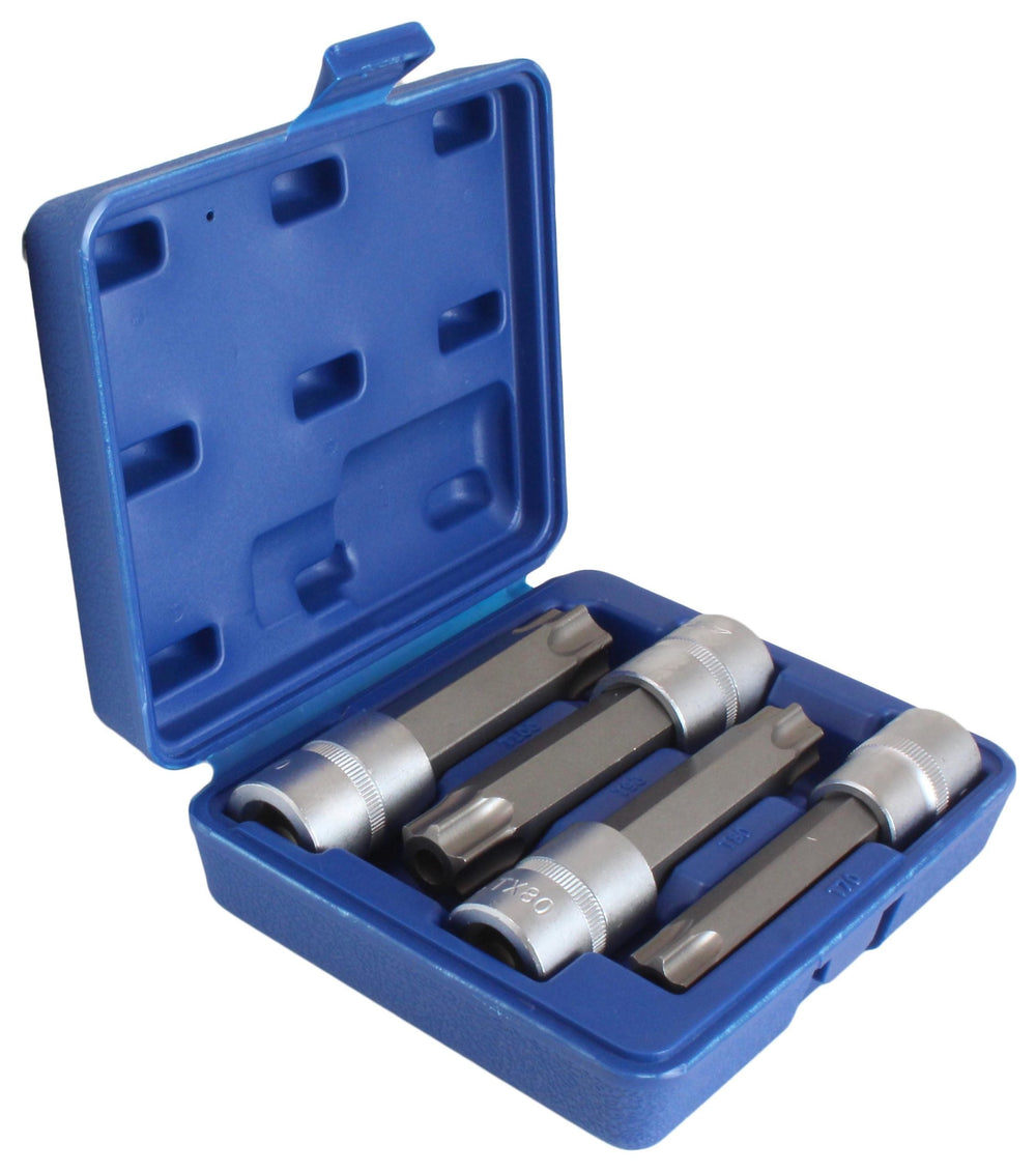 Μύτες Καρυδάκια Torx 1/2" με Τρύπα T70-T100