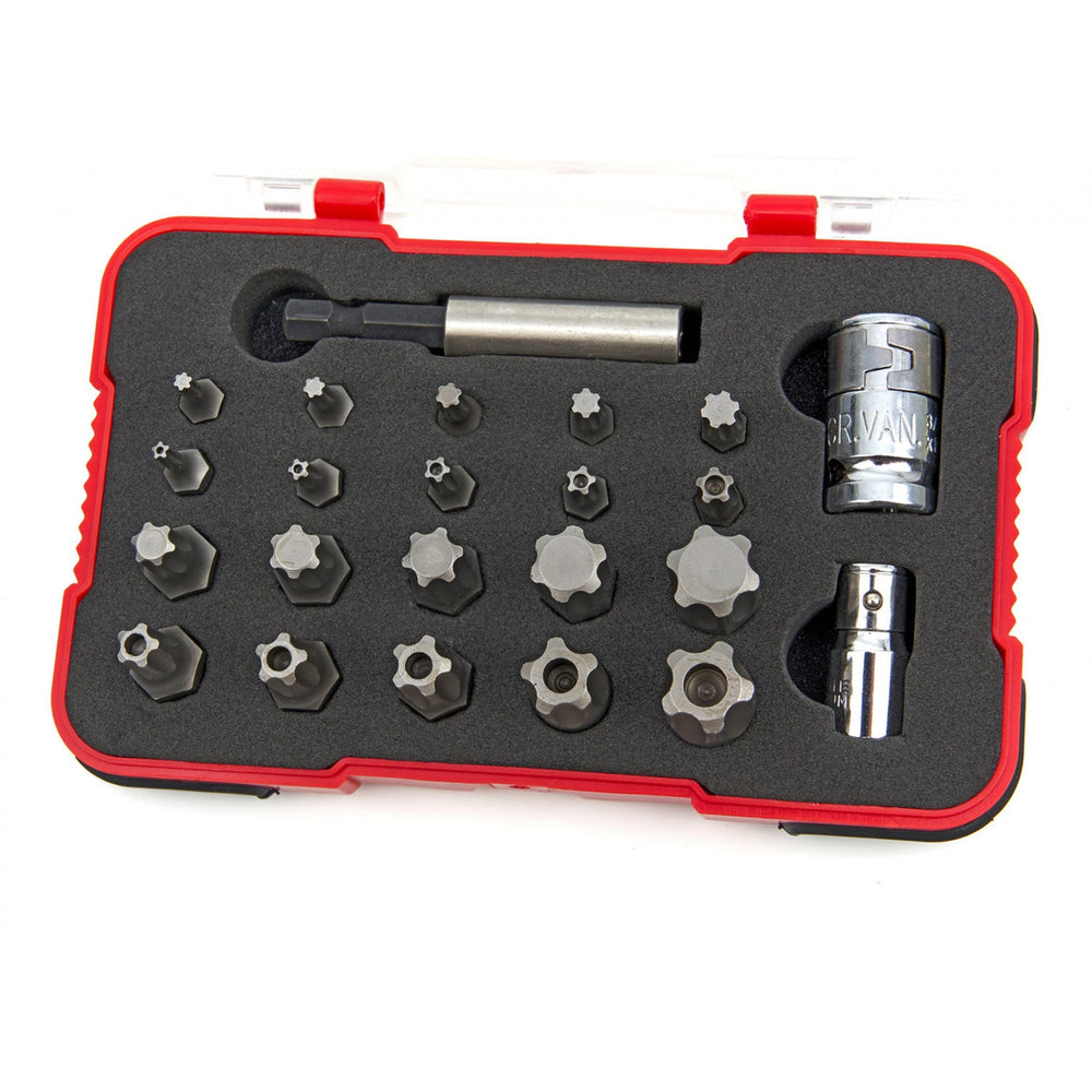 Σετ Μύτες Torx- Torx Plus- Torx Security 23 Τμχ HBM