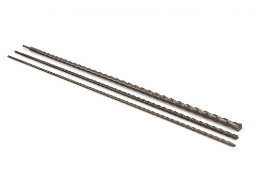 Σετ Τρυπανια Σκυροδεματοσ Sds-Plus Μακρια 12-16-24 1000Μμ 3Τμχ