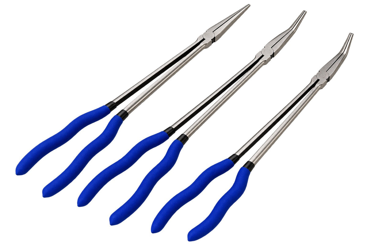 Σετ Μυτοτσίμπιδα Έξτρα Μακριά 400mm 3Τμχ GEBO TOOLS