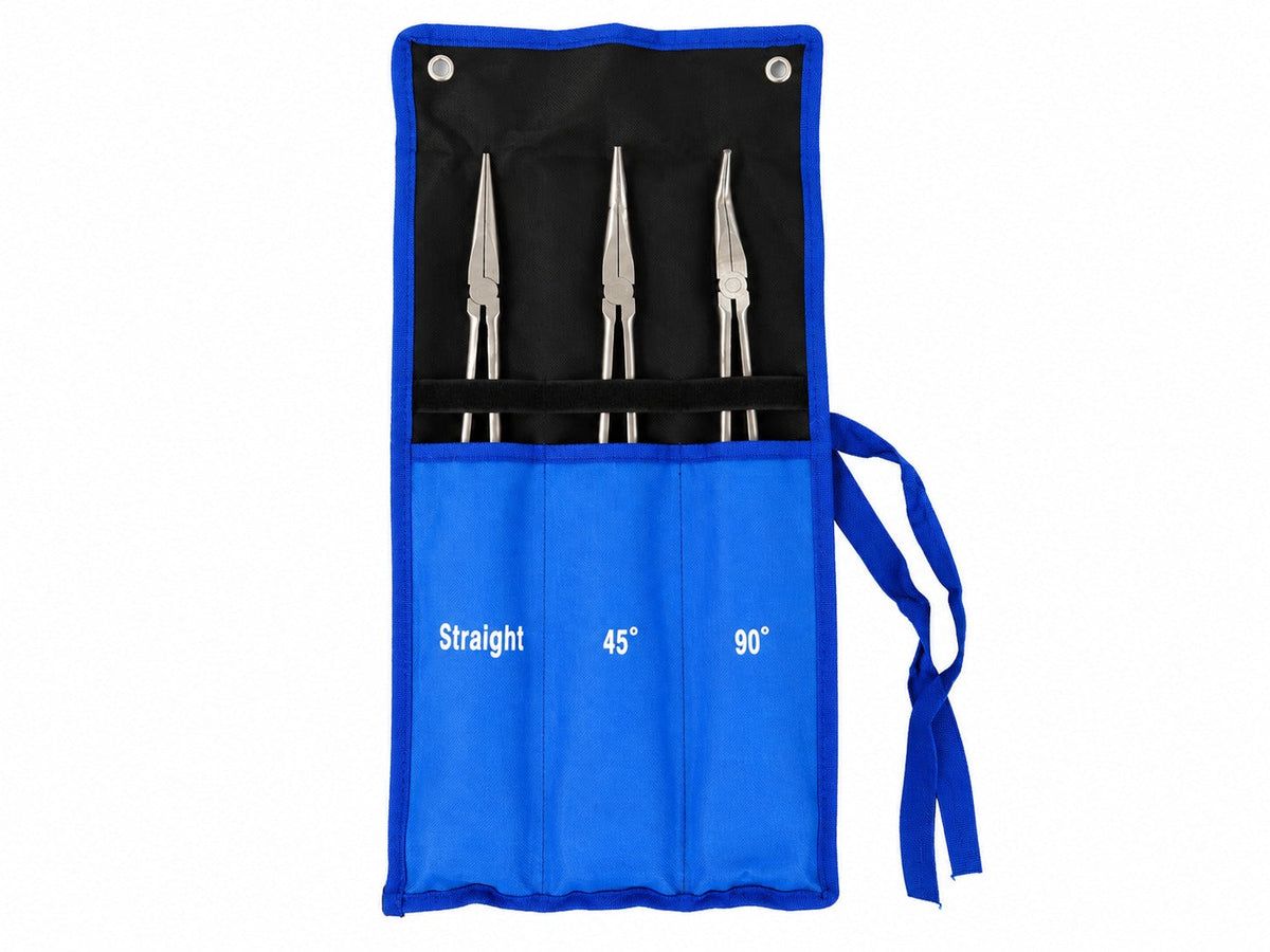 Σετ Μυτοτσίμπιδα Έξτρα Μακριά 400mm 3Τμχ GEBO TOOLS