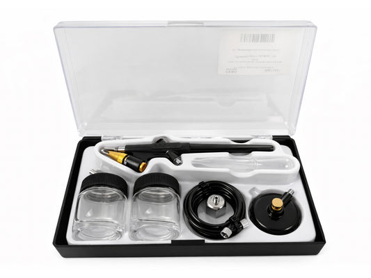 Σετ Αερογράφος Airbrush BD138 6Τμχ GEBO TOOLS