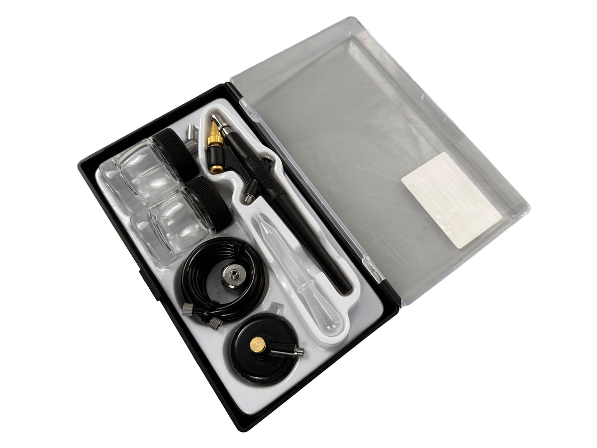 Σετ Αερογράφος Airbrush BD138 6Τμχ GEBO TOOLS