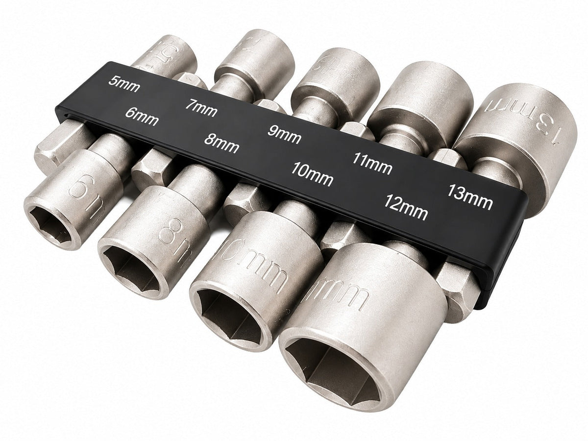 Σετ Καρυδάκια Εξάγωνα Με Τσοκ 5-23mm GEBO TOOLS