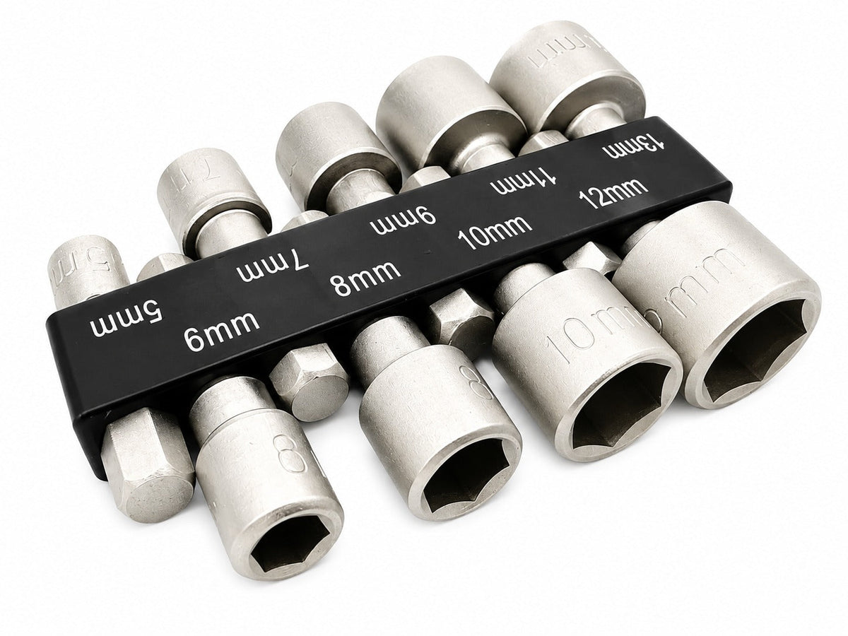 Σετ Καρυδάκια Εξάγωνα Με Τσοκ 5-23mm GEBO TOOLS