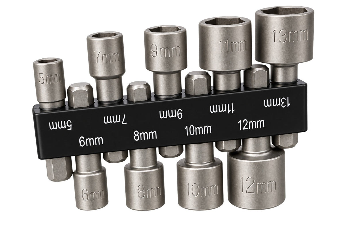 Σετ Καρυδάκια Εξάγωνα Με Τσοκ 5-23mm GEBO TOOLS