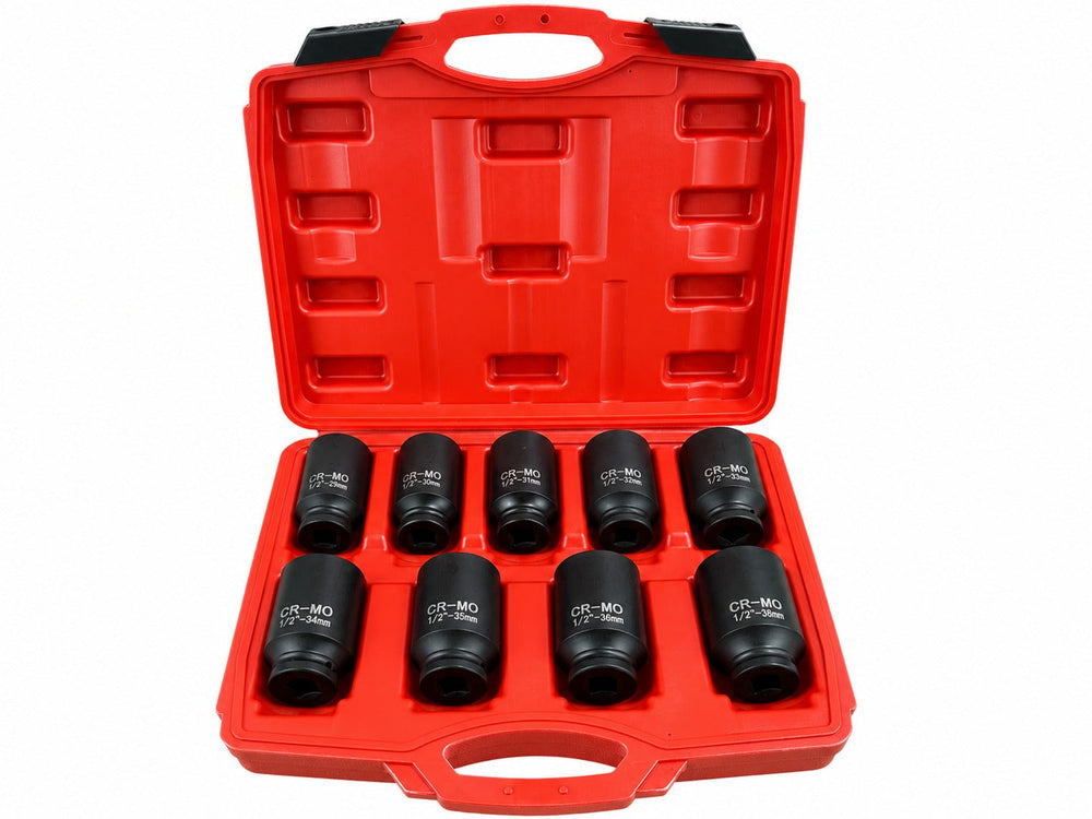 Σετ Καρυδάκια Impact Κρουστικά 1/2" 29-38mm 9Τμχ PSA VAG BMW GEBO TOOLS