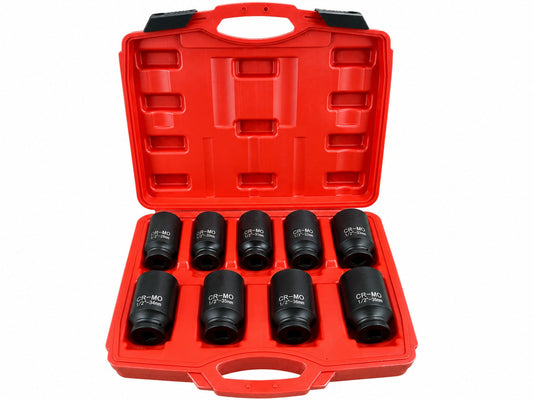 Σετ Καρυδάκια Impact Κρουστικά 1/2" 29-38mm 9Τμχ PSA VAG BMW GEBO TOOLS