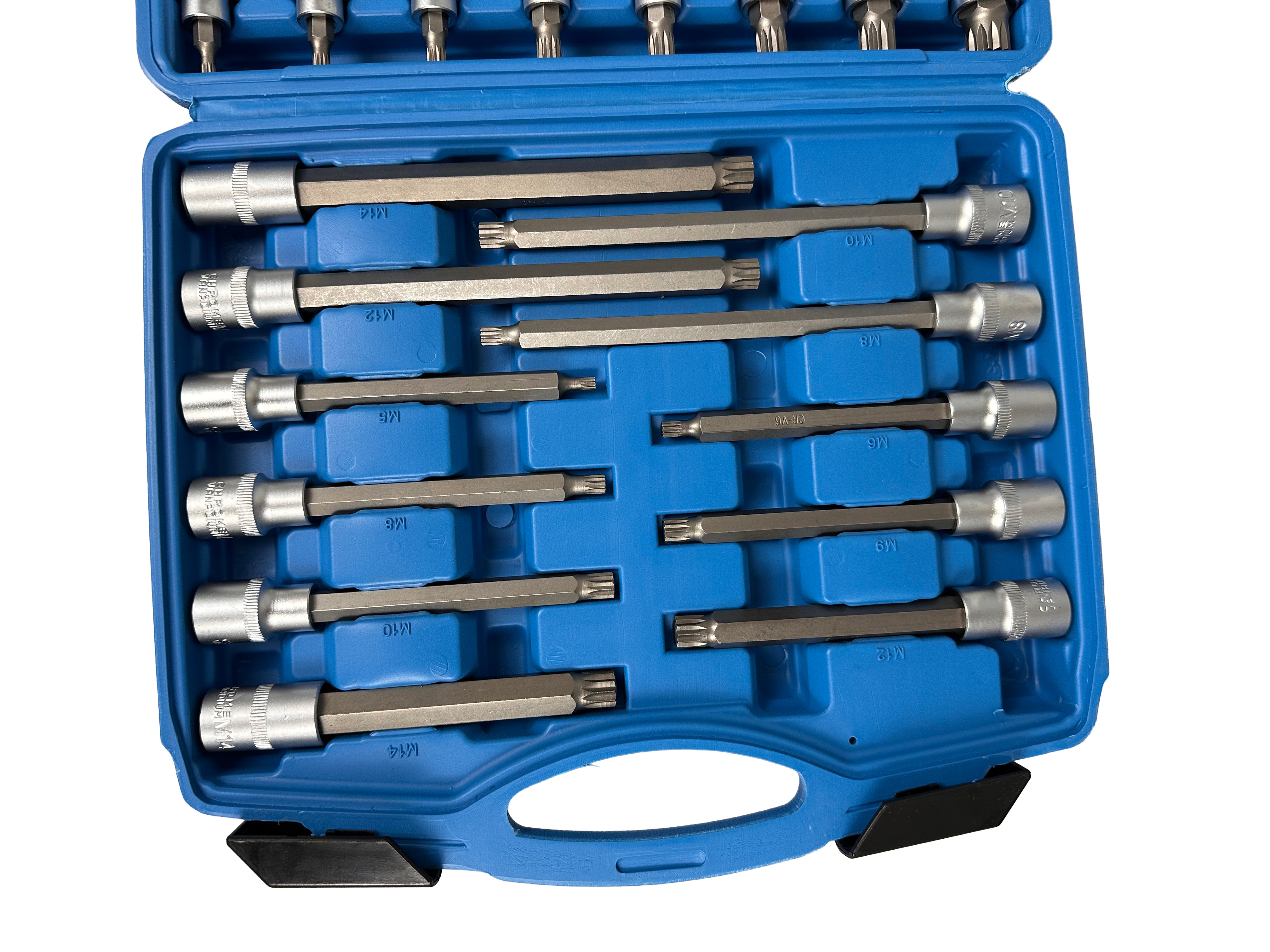 Συλλογή-Σετ Μύτες XZN M SPLINE 1/2" 26Τμχ GEBO TOOLS