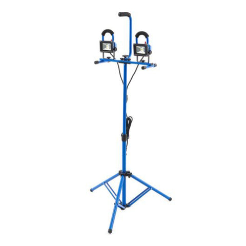 Προβολέας Εργασίας Led 2x10w 700Lumens 230v Με Τρίποδο
