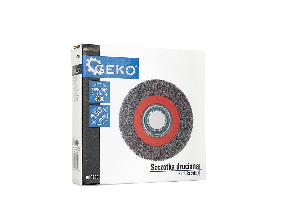 Συρματόβουρτσα Δίσκος 150x32mm Για Καθαρισμό Και Λείανση Μετάλλου GEKO
