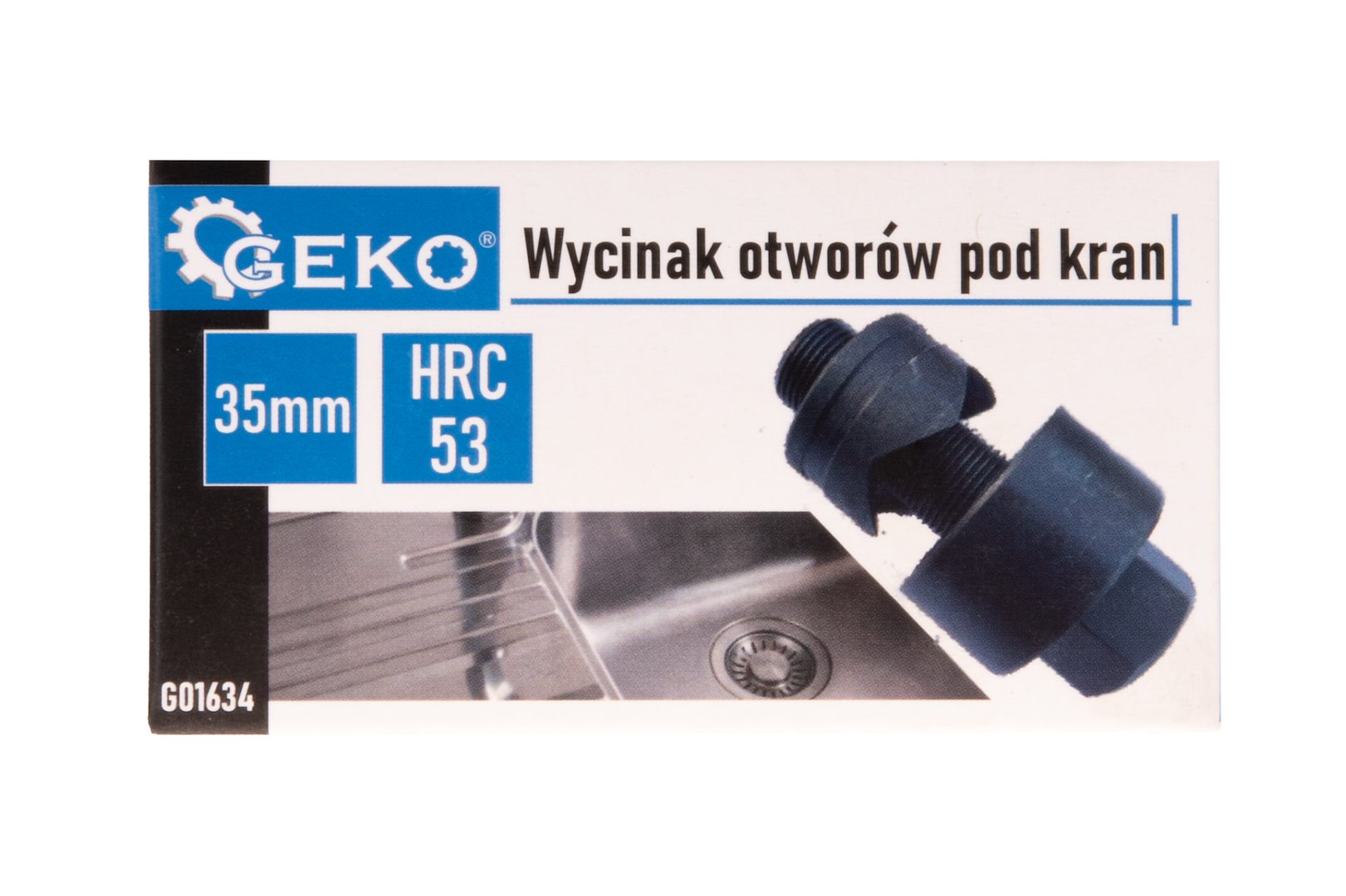 Συσκευή Διάτρησης Λαμαρίνας-Περφορατέρ 35mm GEKO