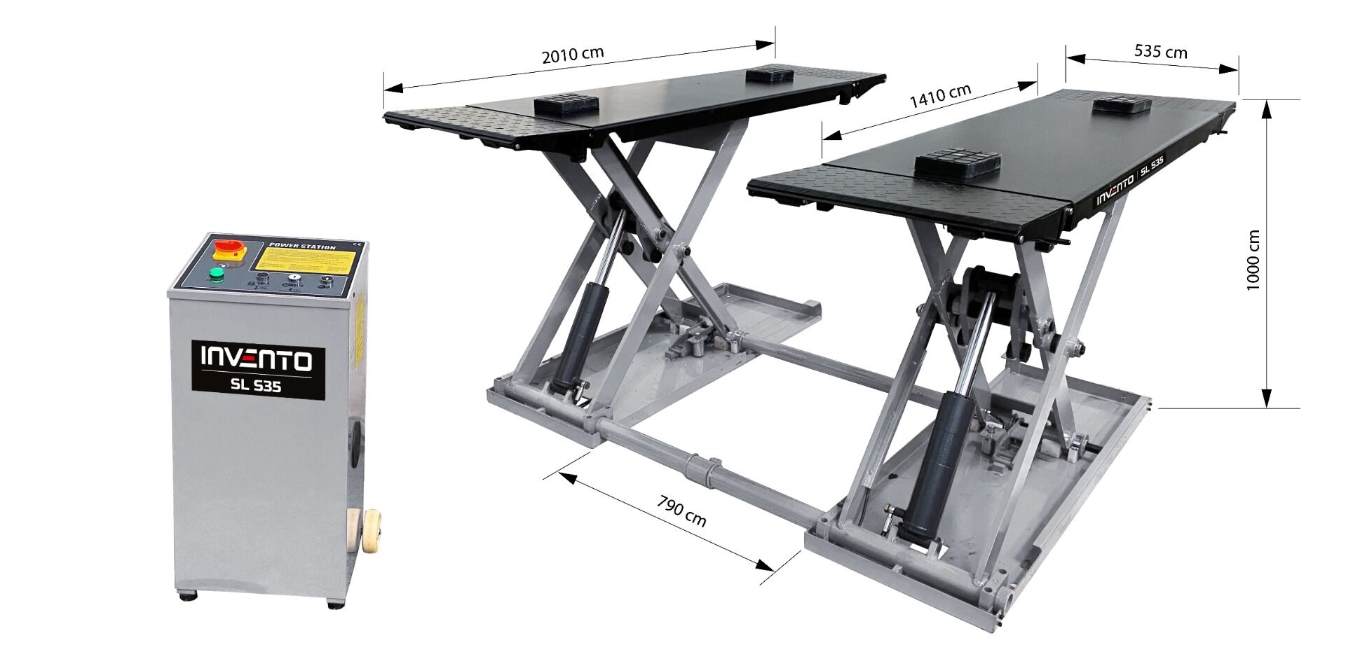 Ηλεκτρουδραυλικό Ψαλιδωτό Ανυψωτικό 3.5Τ 220V INVENTO