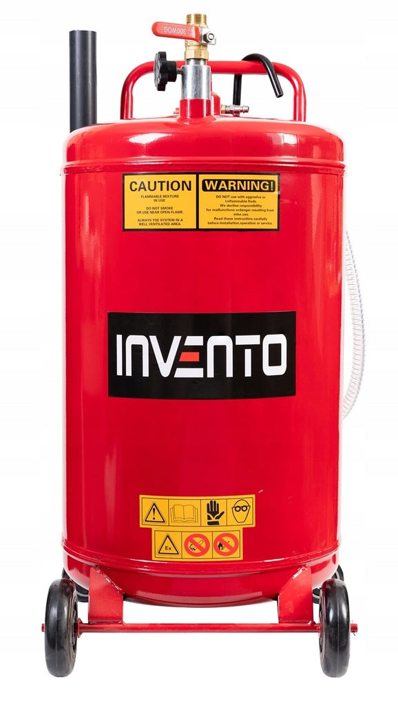 Λαδιέρα Αέρος Με Αναρρόφηση 80L INVENTO