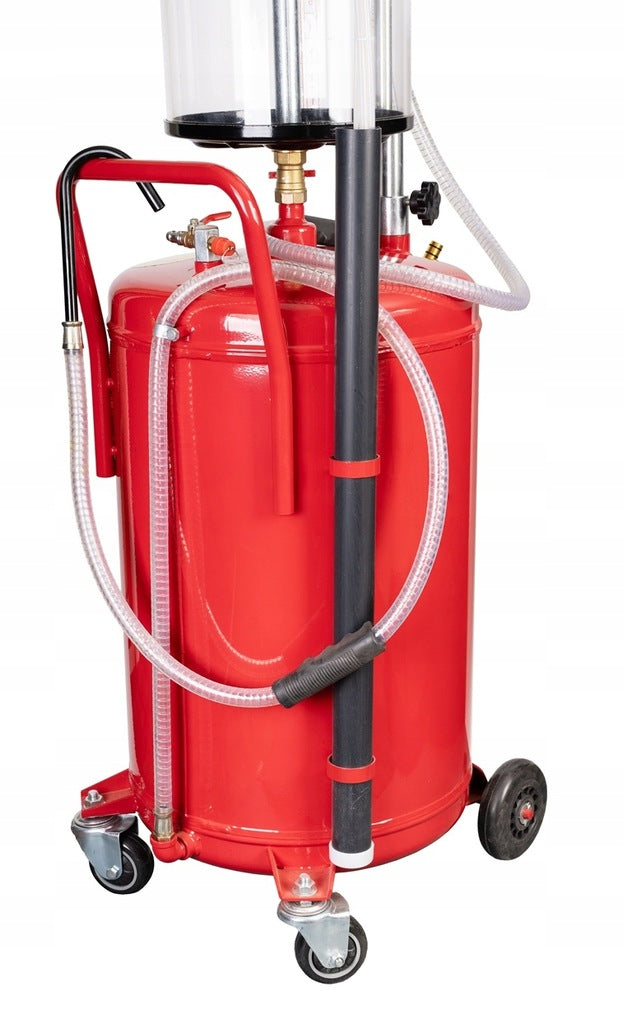 Λαδιέρα Αέρος Με Αναρρόφηση 80L INVENTO