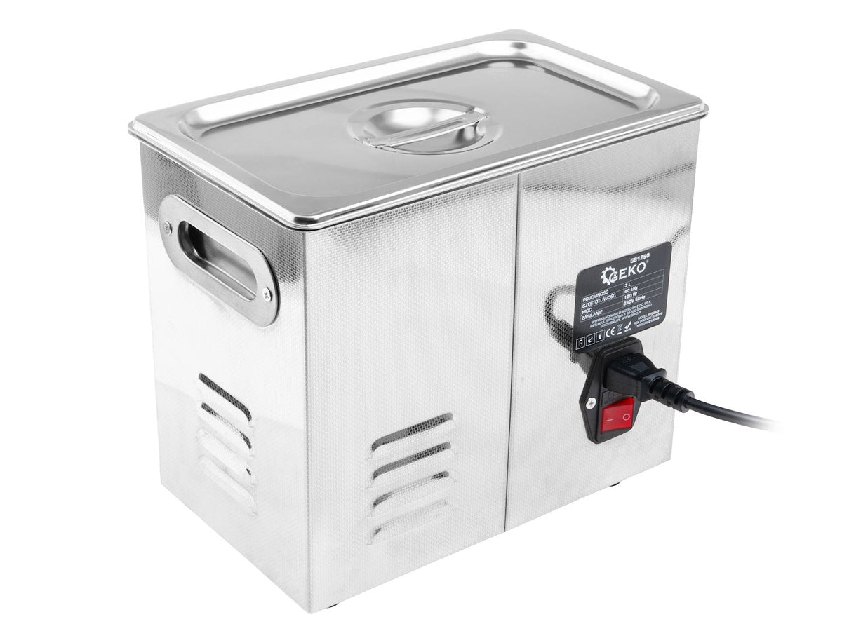 Συσκευή Καθαρισμού Με Υπερήχους 3L 120w GEKO