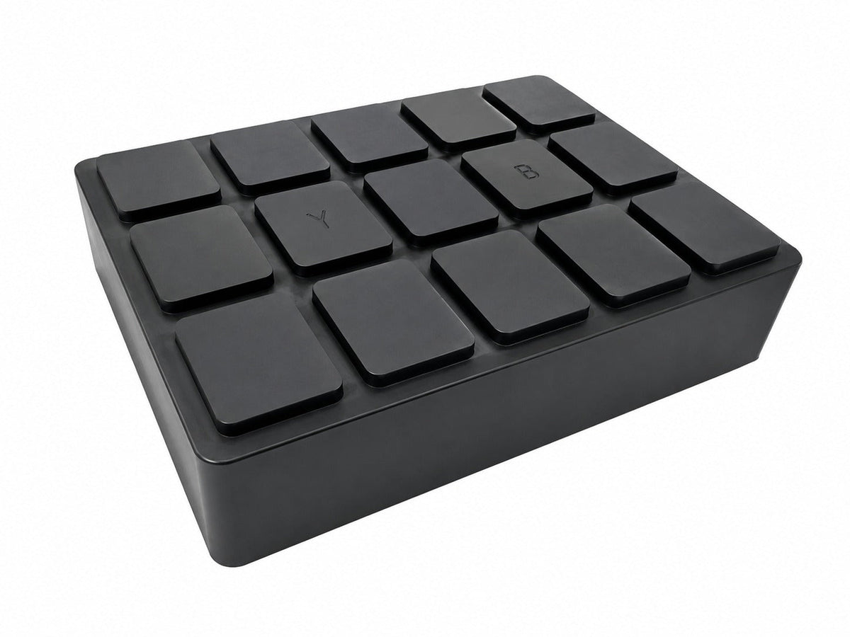 Ελαστικός Τάκος Ανυψωτικού 160x120x40mm GEBO TOOLS