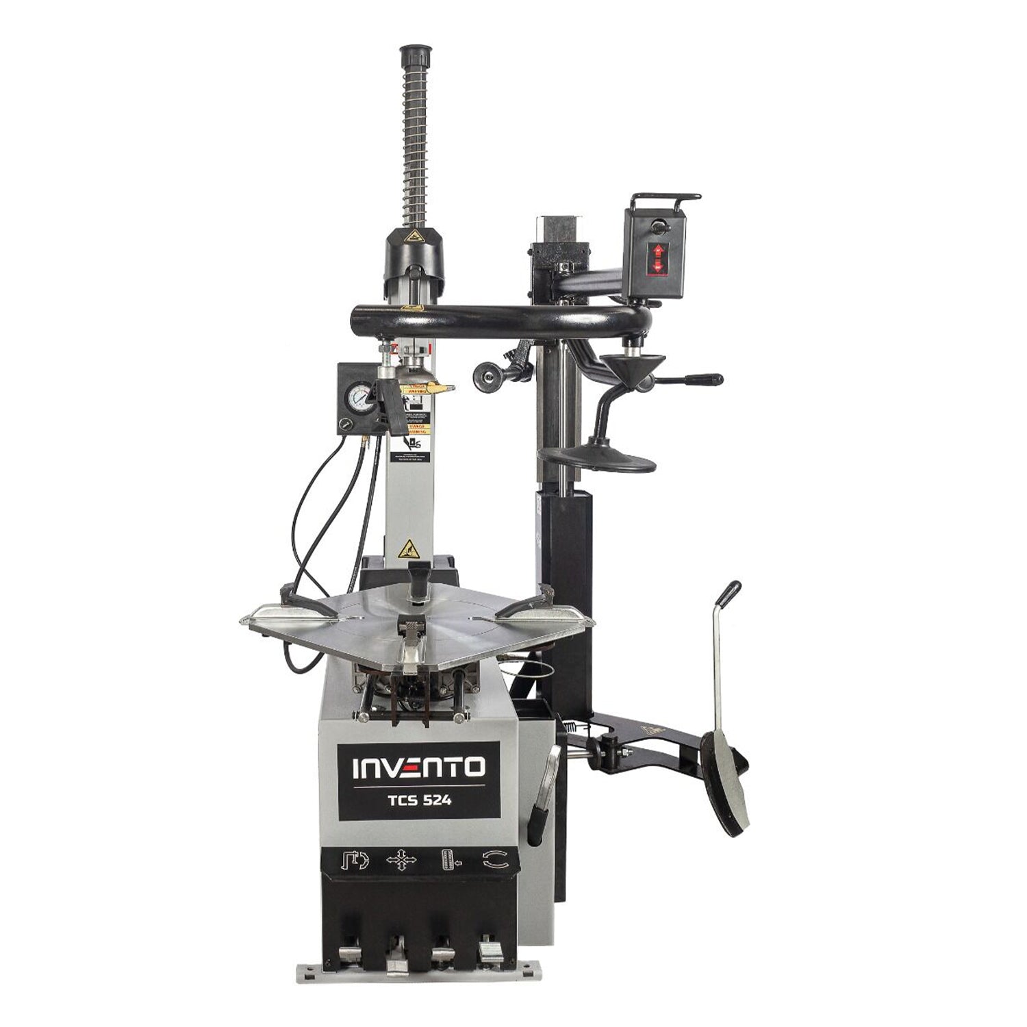 Ξεμονταριστής Ελαστικών Με Αυτόματο Βραχίονα Για Ελαστικά Runflat 24" 380V INVENTO