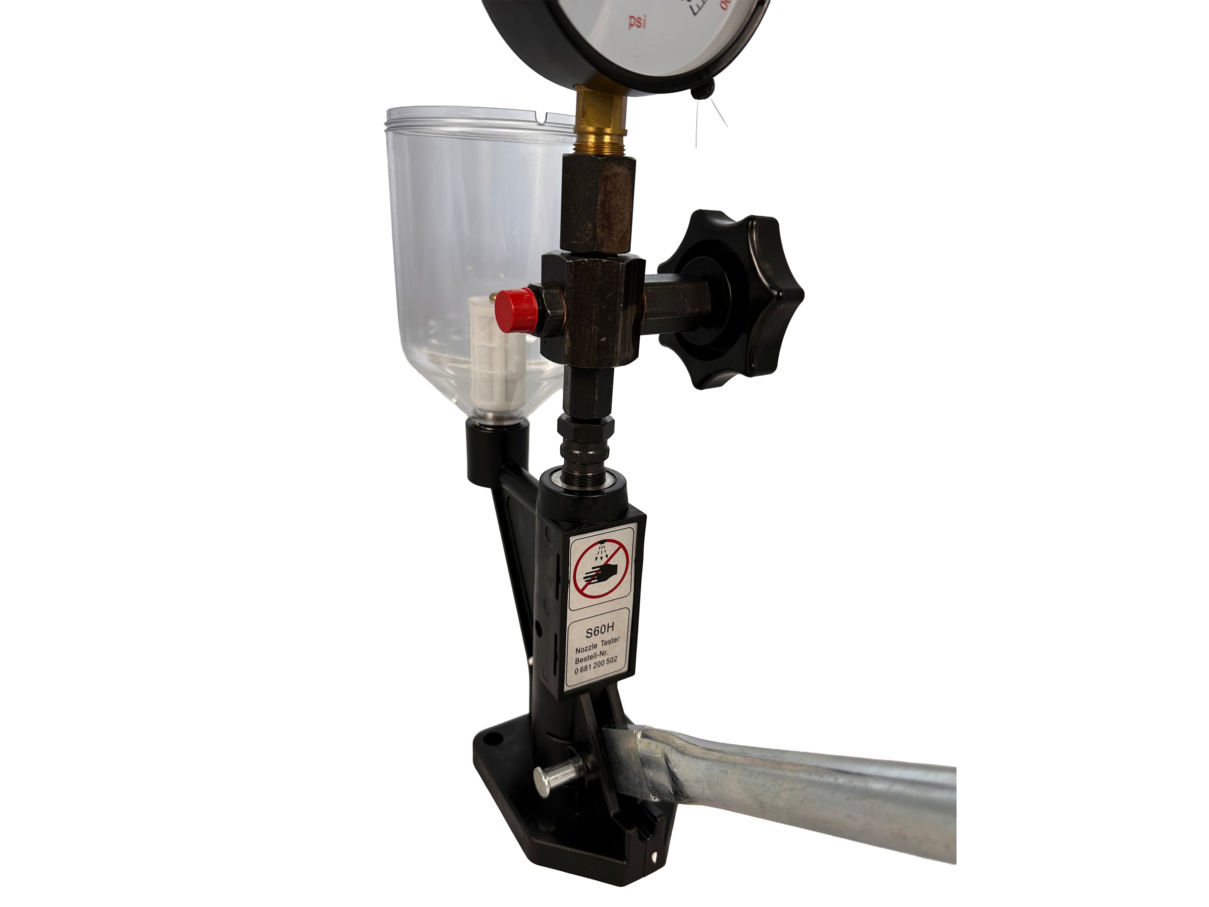Tester Ελέγχου Πίεσης Μπεκ Πετρελαίου 600Bar GEBO TOOLS