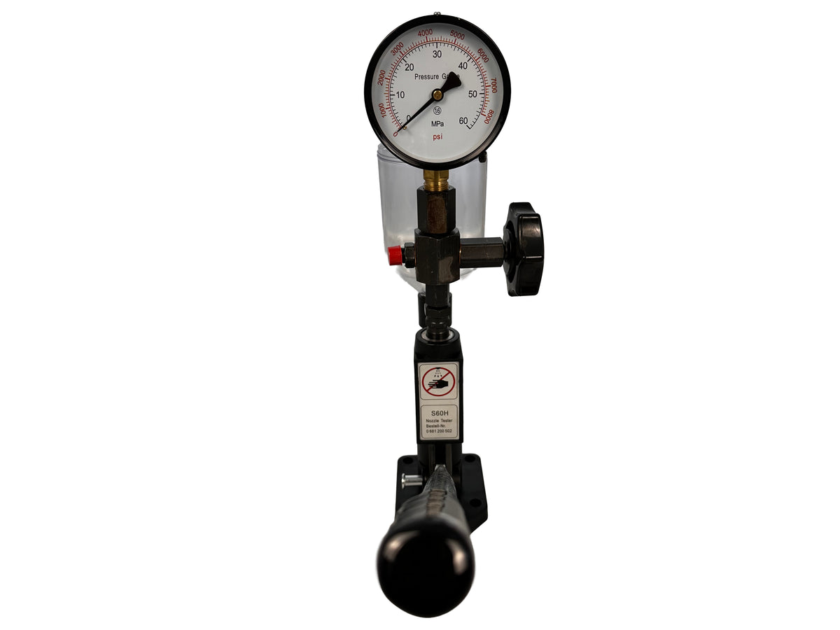 Tester Ελέγχου Πίεσης Μπεκ Πετρελαίου 600Bar GEBO TOOLS