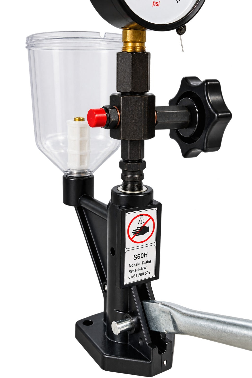 Tester Ελέγχου Πίεσης Μπεκ Πετρελαίου 600Bar GEBO TOOLS