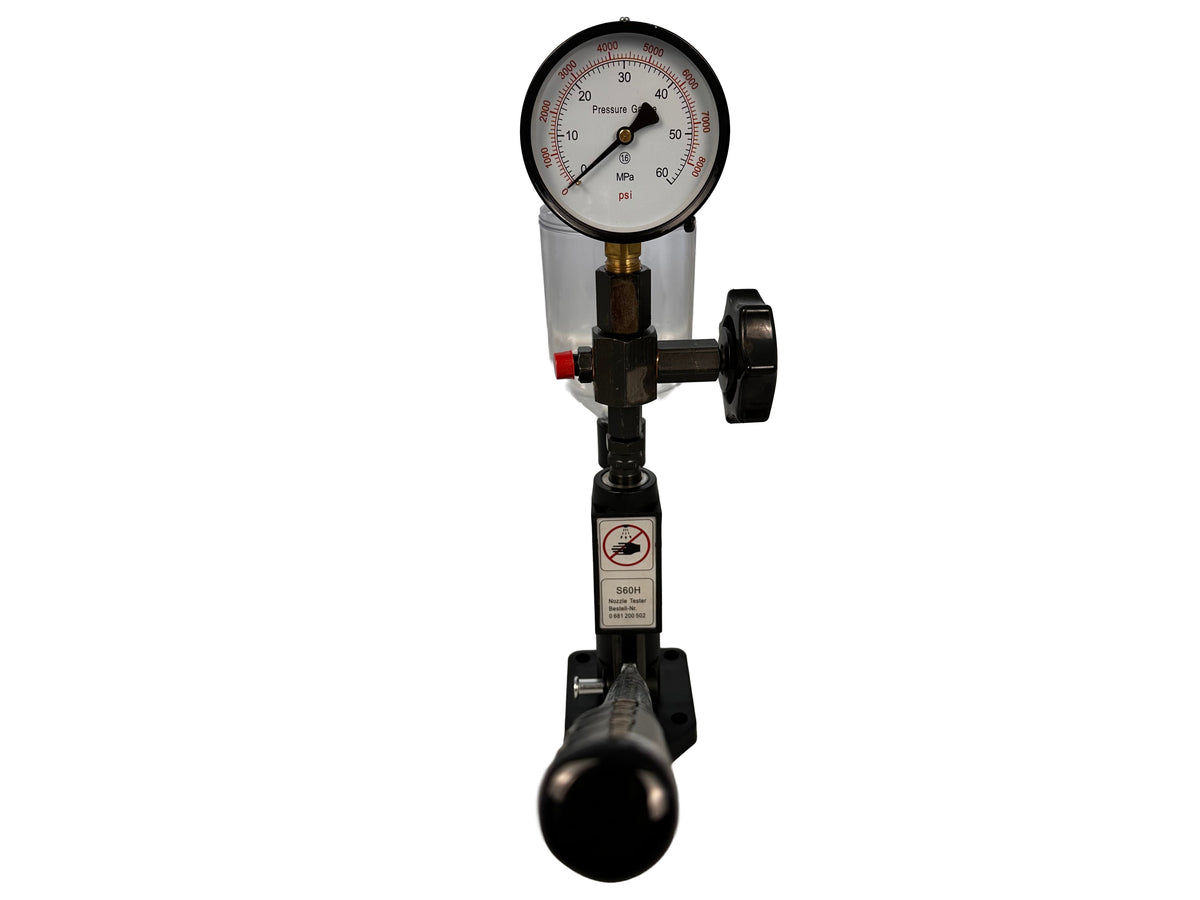 Tester Ελέγχου Πίεσης Μπεκ Πετρελαίου 600Bar GEBO TOOLS