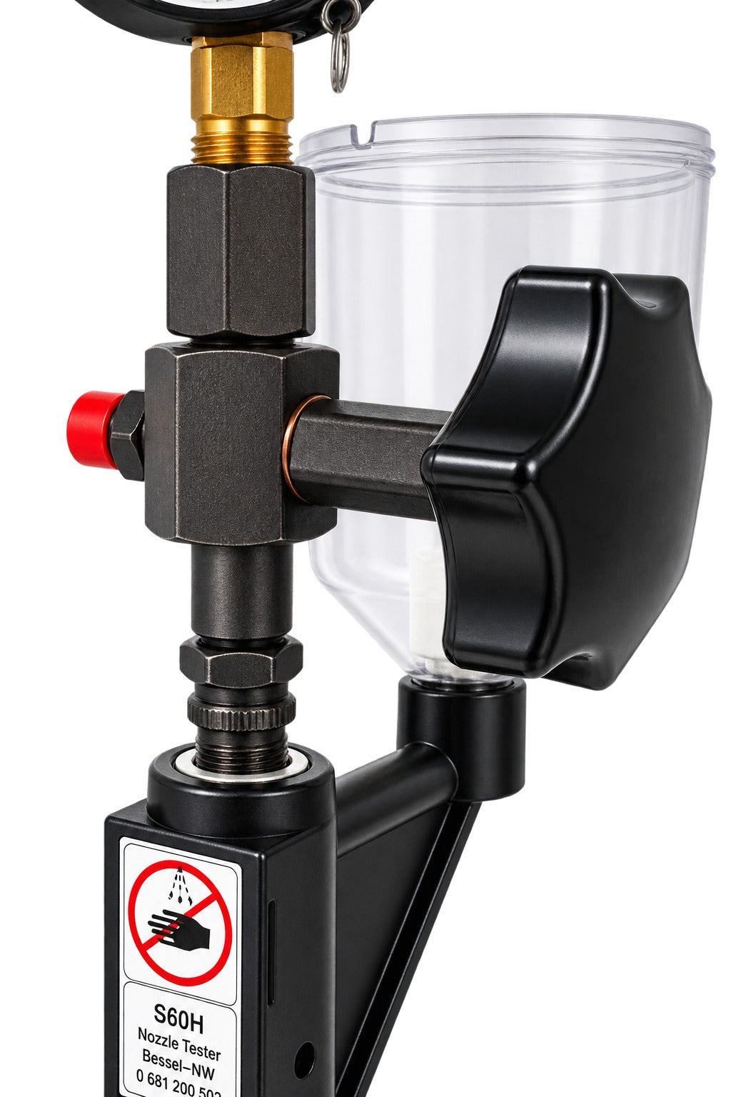 Tester Ελέγχου Πίεσης Μπεκ Πετρελαίου 600Bar GEBO TOOLS
