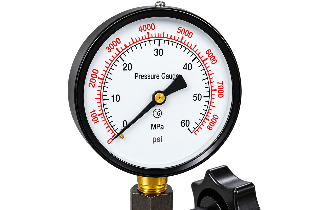 Tester Ελέγχου Πίεσης Μπεκ Πετρελαίου 600Bar GEBO TOOLS