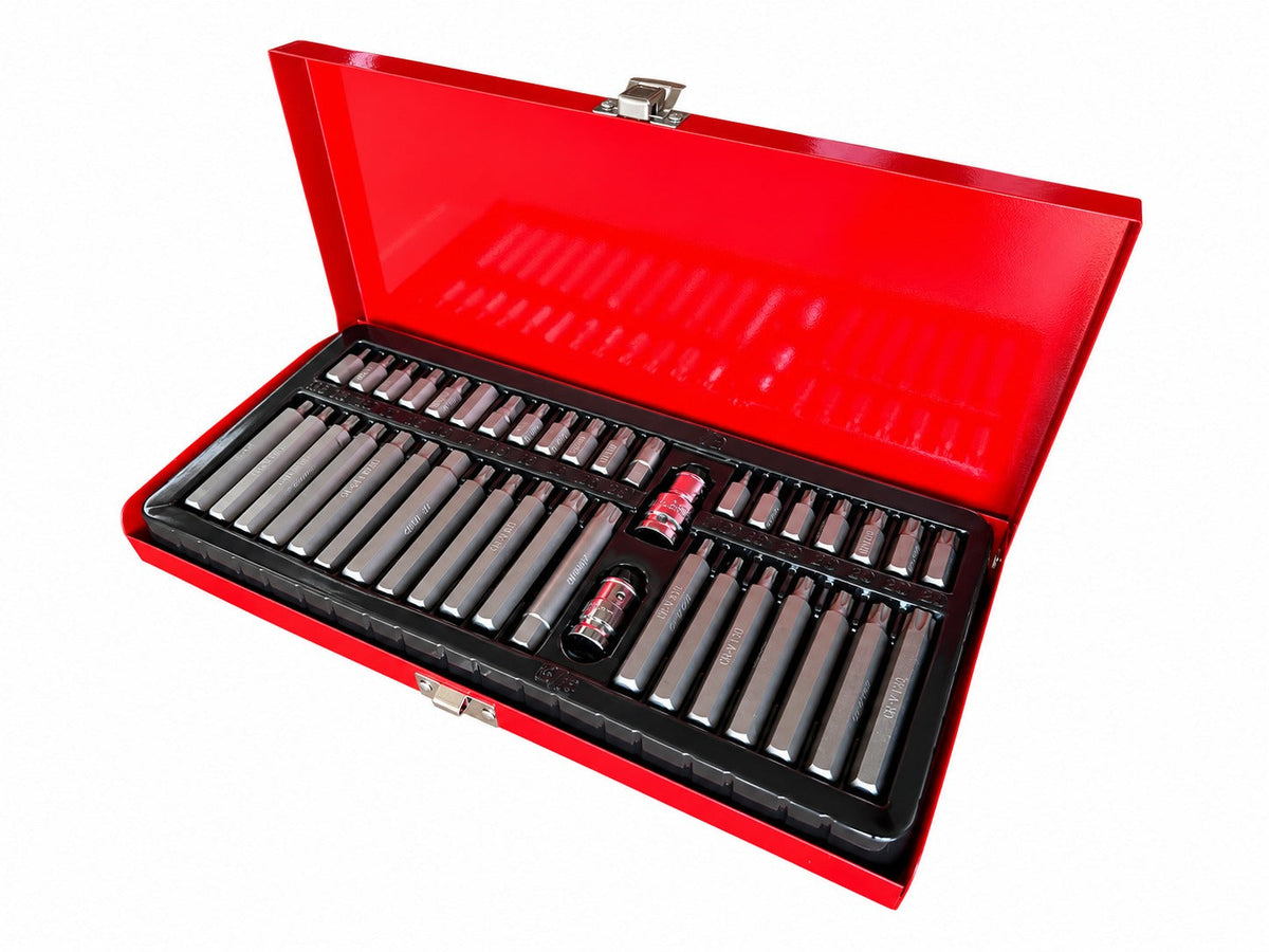 Σετ Μύτες Άλλεν Torx XZN HEX SPLINE Σε Μεταλλική Κασετίνα 40Τμχ GEBO TOOLS