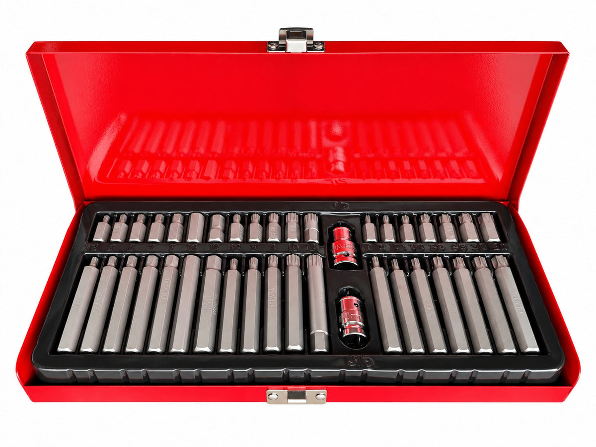 Σετ Μύτες Άλλεν Torx XZN HEX SPLINE Σε Μεταλλική Κασετίνα 40Τμχ GEBO TOOLS