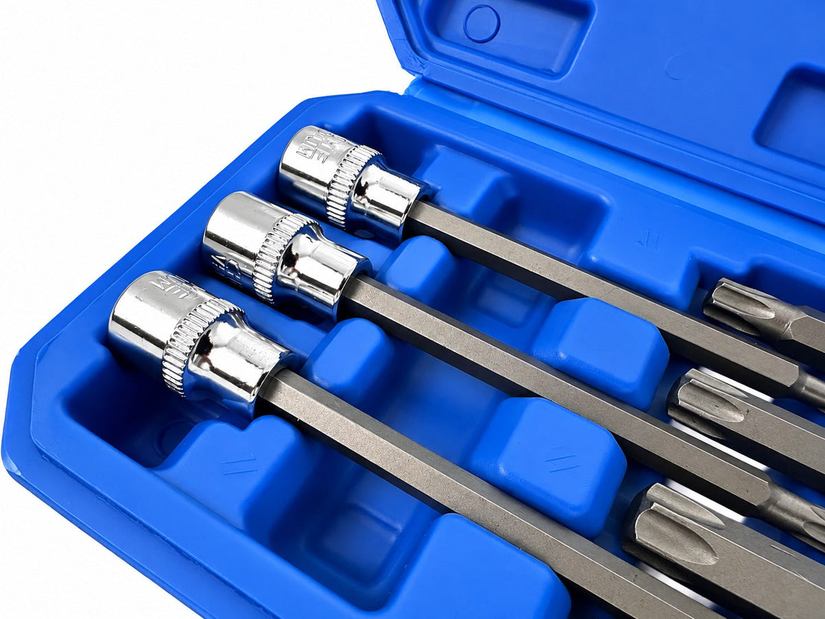 Σετ Μύτες Torx Έξτρα Μακριές 3/8" 7Tμχ GEBO TOOLS