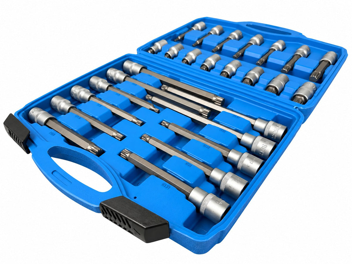 Συλλογή-Σετ Μύτες XZN M SPLINE 1/2" 26Τμχ GEBO TOOLS