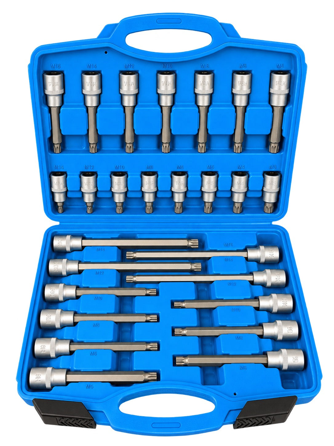 Συλλογή-Σετ Μύτες XZN M SPLINE 1/2" 26Τμχ GEBO TOOLS