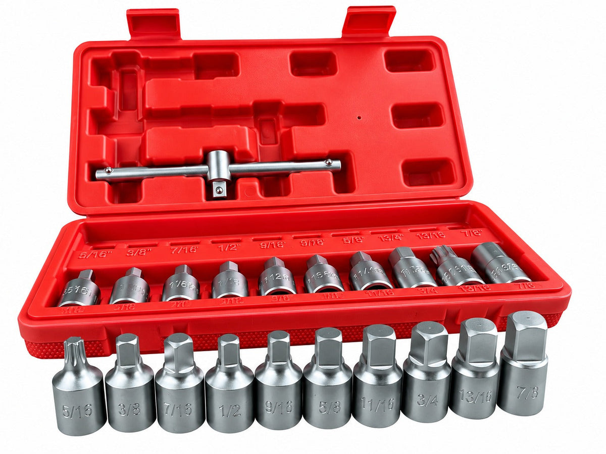 Σετ Καρυδάκια Κάρτερ Λαδιού 21 Τμχ GEBO TOOLS
