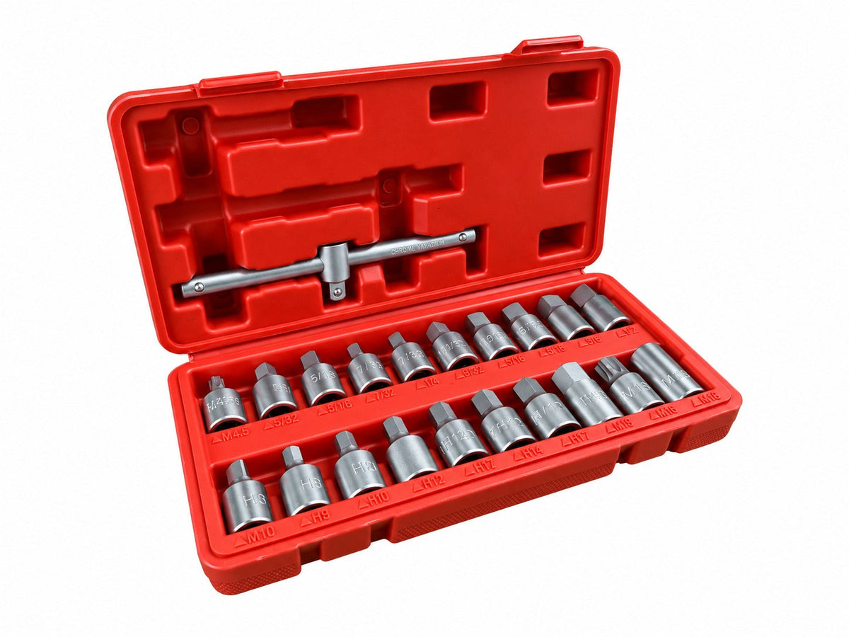 Σετ Καρυδάκια Κάρτερ Λαδιού 21 Τμχ GEBO TOOLS
