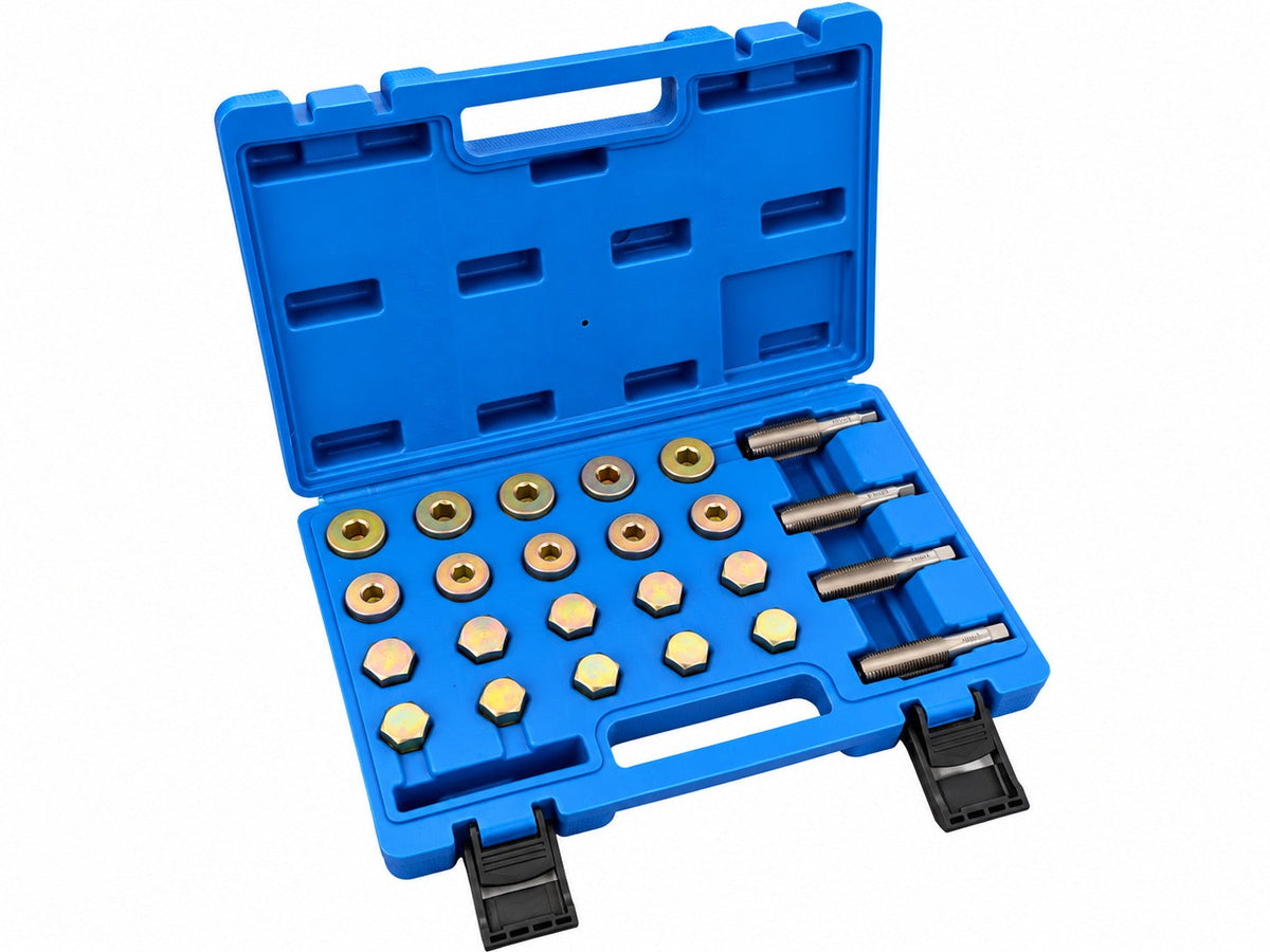 Σετ Επιδιόρθωσης Σπειρώματος Τάπας Λαδιού M13-M15-M17-M20 GEBO TOOLS