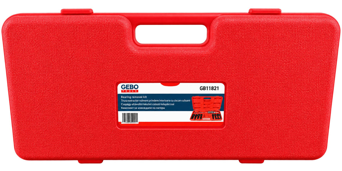Σετ Εξολκέας Για Τυφλά Ρουλεμάν Με Σφύρα GEBO TOOLS