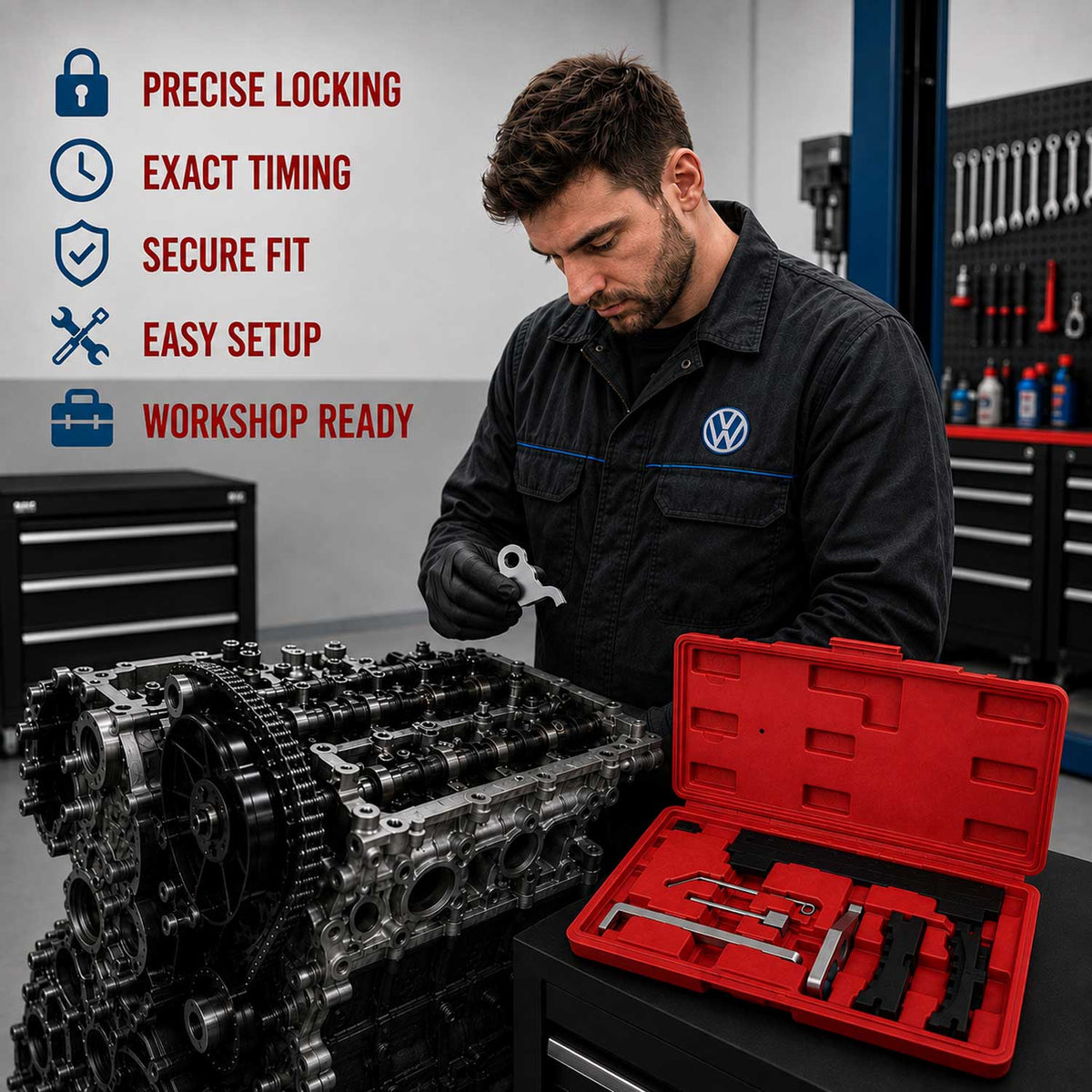 Κιτ Χρονισμού Κινητήρα Opel 1.6 1.8 16V GEBO TOOLS