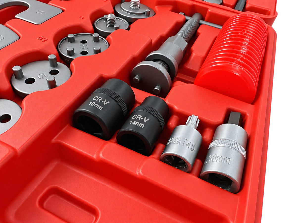 Σετ Πρέσα Επαναφοράς Εμβόλων Φρένων 50Τμχ GEBO TOOLS