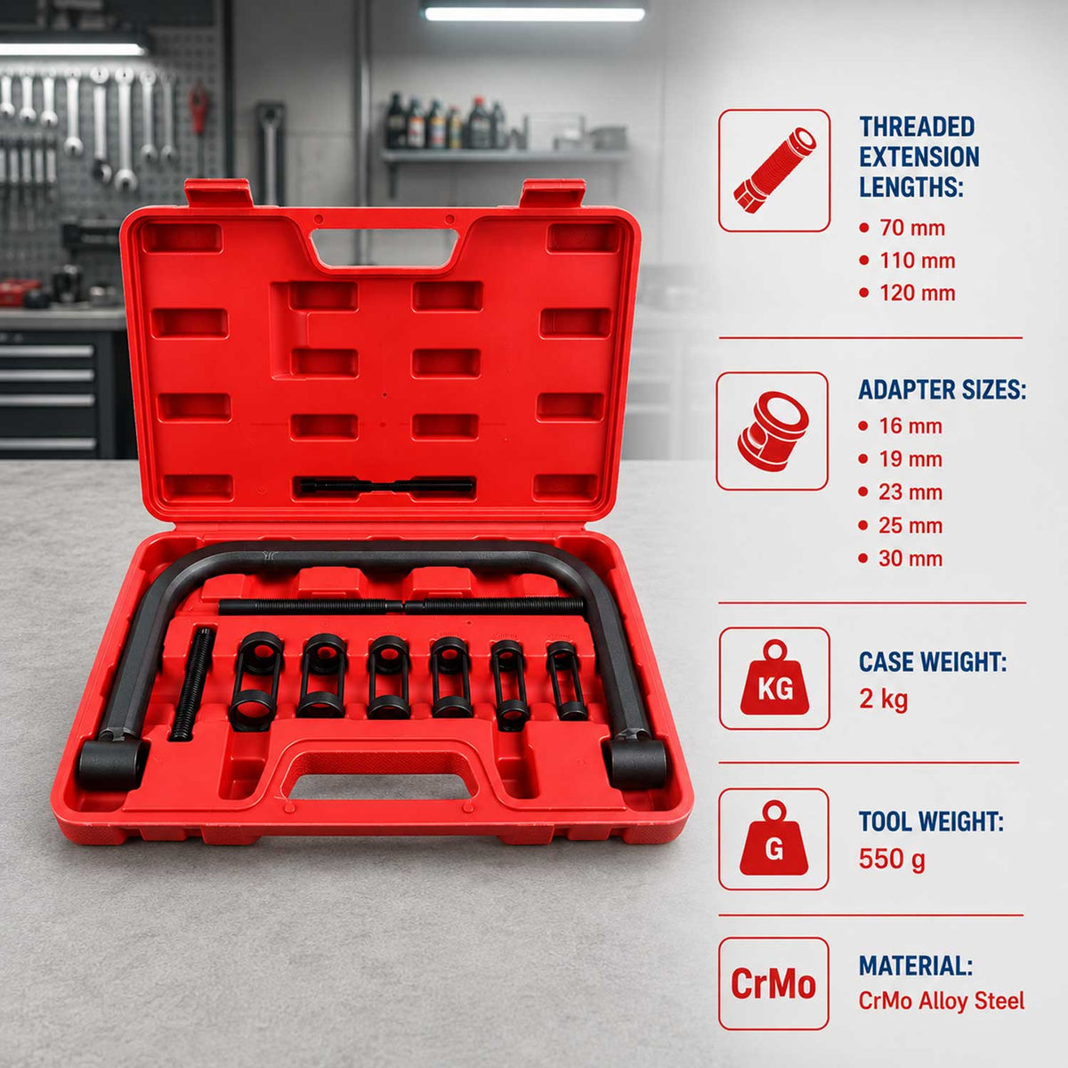 Συμπιεστής Ελατηρίων Βαλβίδων GEBO TOOLS