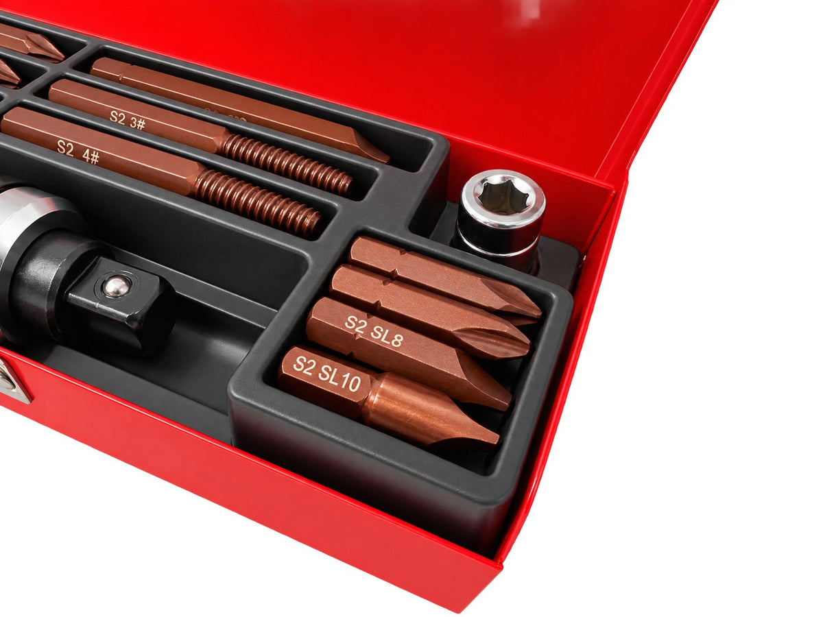 Σετ Κατσαβίδι Κρουστικό GEBO TOOLS