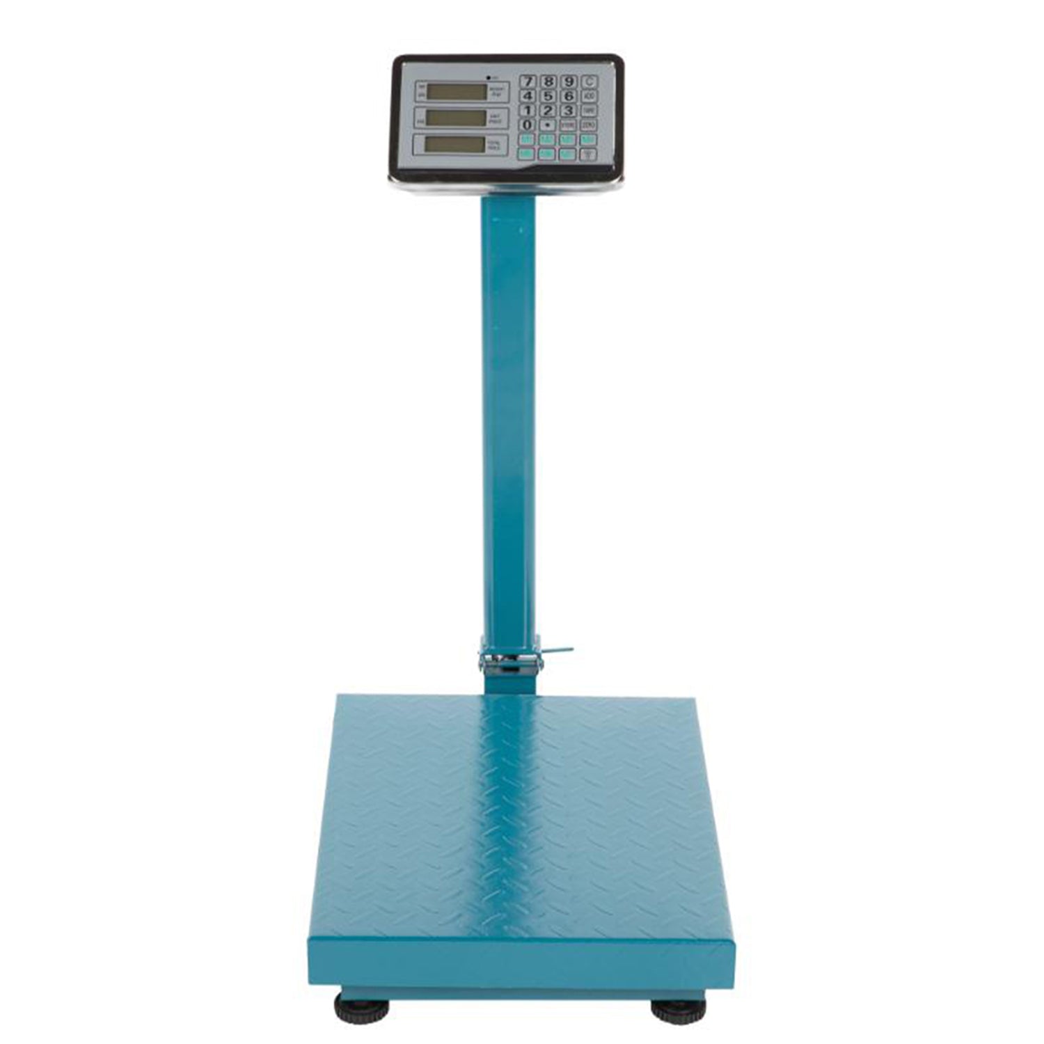Ψηφιακη Ζυγαρια Πλαστιγγα 350Kg Me Πλατφορμα Ζυγισησ Inox 40X50